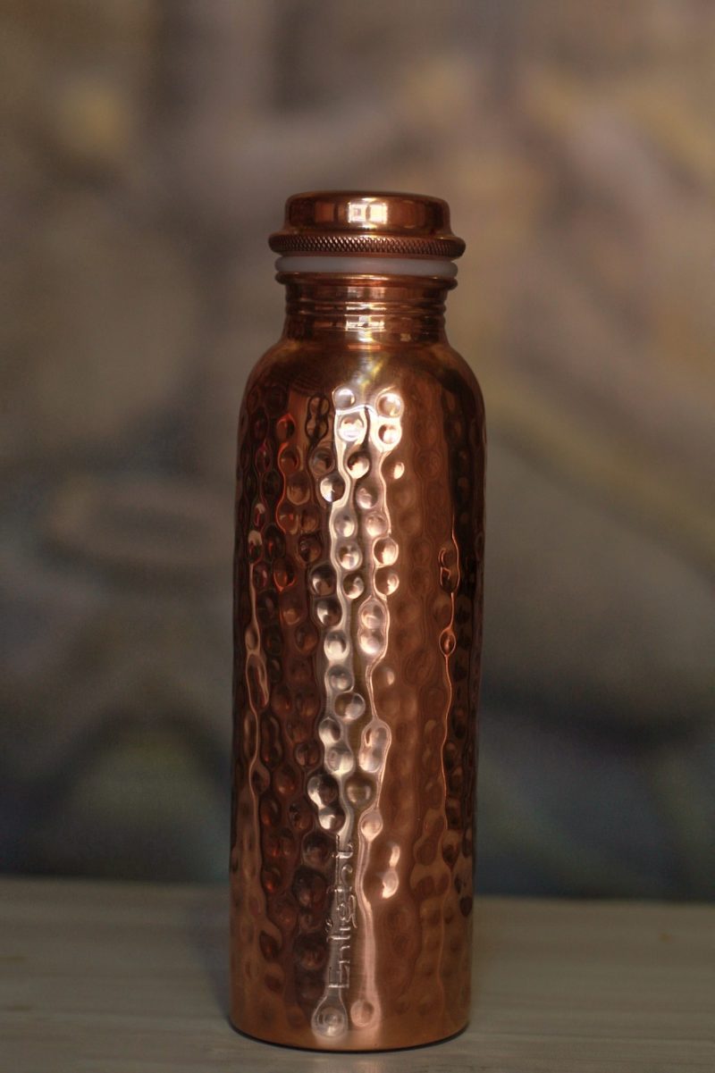 bakrena steklenica copper bottleenlight z vzorcem bakrena steklenica copper bottle enlight z vzorcem